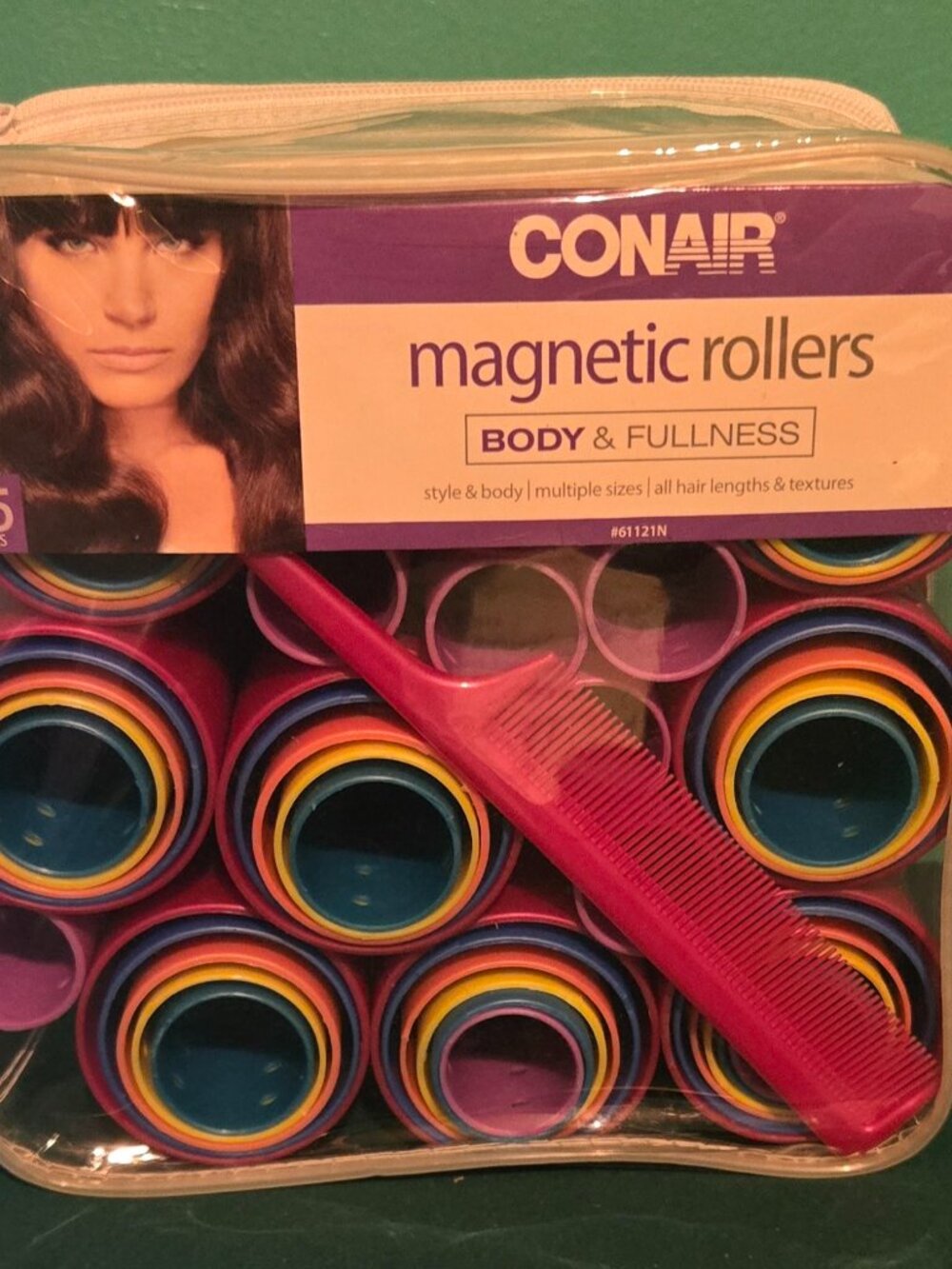 Conair Magnetic Rollers Body And Fullness (75) Piece Set 61121N